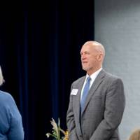 Attendees mingling prior to event start 20